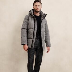 NWT Banana Republic puffer coat water resistant medium